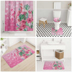 Australia Cockatoos Breast Cancer Bathroom Set Faith Hope Love
