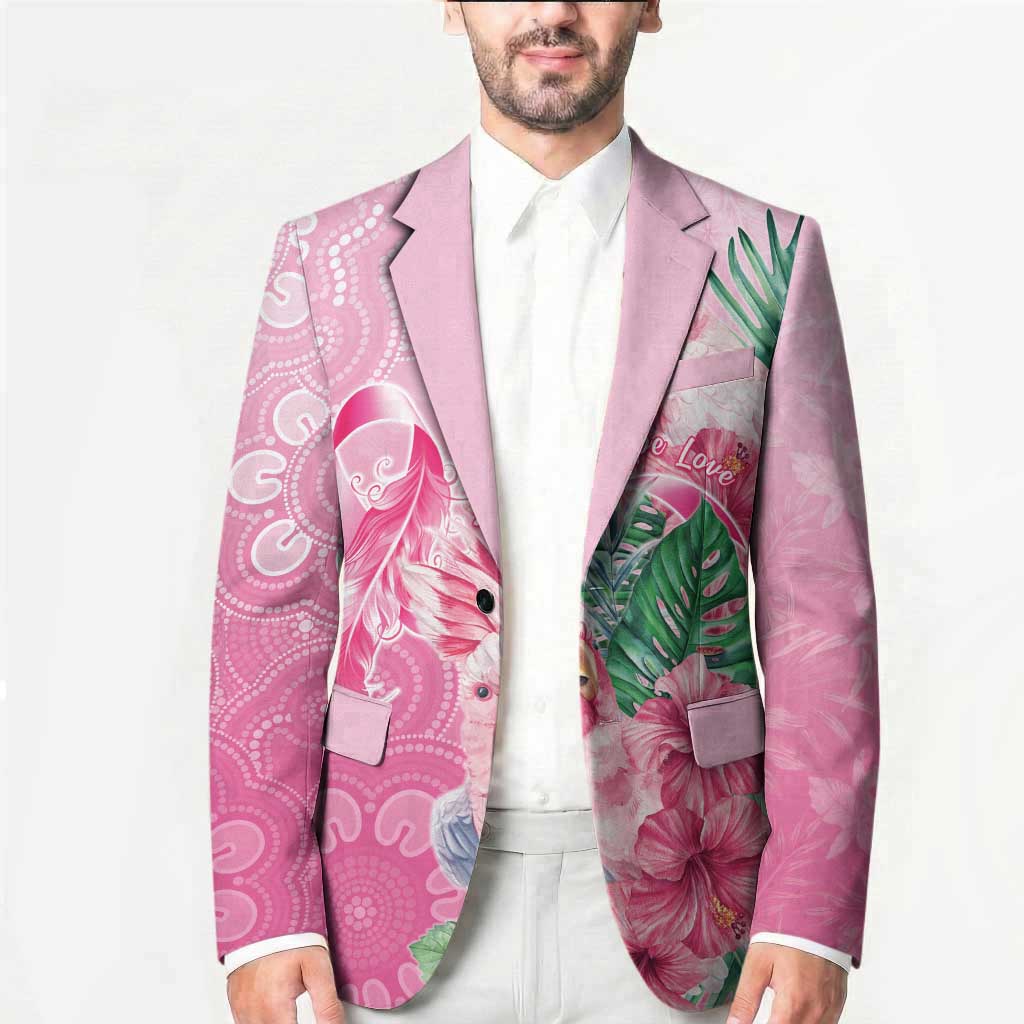 Australia Cockatoos Breast Cancer Blazer Faith Hope Love