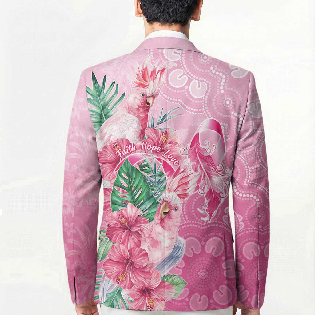 Australia Cockatoos Breast Cancer Blazer Faith Hope Love