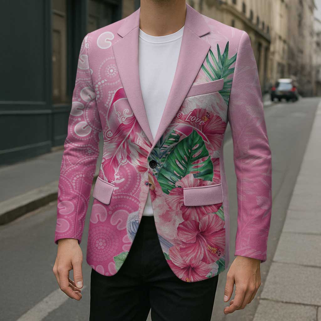 Australia Cockatoos Breast Cancer Blazer Faith Hope Love