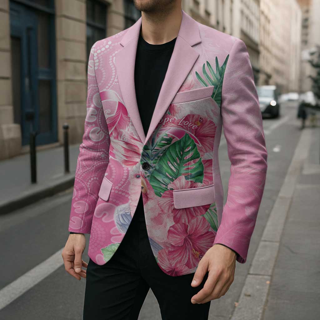Australia Cockatoos Breast Cancer Blazer Faith Hope Love