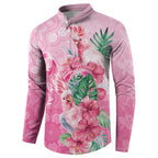 Australia Cockatoos Breast Cancer Button Sweatshirt Faith Hope Love