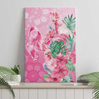 Australia Cockatoos Breast Cancer Canvas Wall Art Faith Hope Love