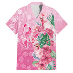 Australia Cockatoos Breast Cancer Family Matching Mermaid Dress and Hawaiian Shirt Faith Hope Love