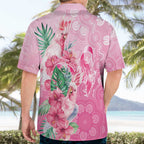 Australia Cockatoos Breast Cancer Hawaiian Shirt Faith Hope Love