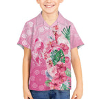 Australia Cockatoos Breast Cancer Hawaiian Shirt Faith Hope Love