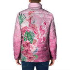 Australia Cockatoos Breast Cancer Padded Jacket Faith Hope Love