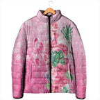 Australia Cockatoos Breast Cancer Padded Jacket Faith Hope Love