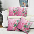 Australia Cockatoos Breast Cancer Pillow Cover Faith Hope Love