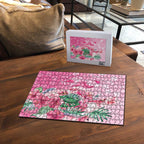 Australia Cockatoos Breast Cancer Puzzle Faith Hope Love