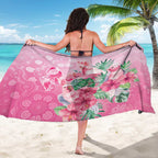 Australia Cockatoos Breast Cancer Sarong Faith Hope Love