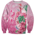 Australia Cockatoos Breast Cancer Sweatshirt Faith Hope Love