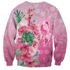Australia Cockatoos Breast Cancer Sweatshirt Faith Hope Love