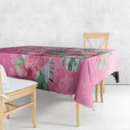Australia Cockatoos Breast Cancer Tablecloth Faith Hope Love