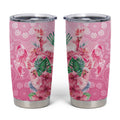 Australia Cockatoos Breast Cancer Tumbler Cup Faith Hope Love