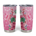 Australia Cockatoos Breast Cancer Tumbler Cup Faith Hope Love