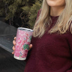 Australia Cockatoos Breast Cancer Tumbler Cup Faith Hope Love