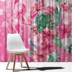 Australia Cockatoos Breast Cancer Window Curtain Faith Hope Love