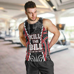 Aotearoa Waitangi Day Men Tank Top Maori Warrior Tribal Tattoo