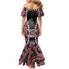 Aotearoa Waitangi Day Mermaid Dress Maori Warrior Tribal Tattoo