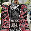 Aotearoa Waitangi Day Quilt Maori Warrior Tribal Tattoo