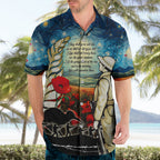 Kei Wareware Tatou New Zealand ANZAC Day Hawaiian Shirt Starry Night Inspo Style