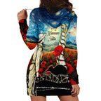 Kei Wareware Tatou New Zealand ANZAC Day Hoodie Dress Starry Night Inspo Style