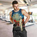 Kei Wareware Tatou New Zealand ANZAC Day Men Tank Top Starry Night Inspo Style