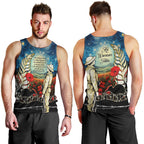 Kei Wareware Tatou New Zealand ANZAC Day Men Tank Top Starry Night Inspo Style