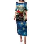 Kei Wareware Tatou New Zealand ANZAC Day Puletasi Starry Night Inspo Style