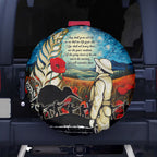 Kei Wareware Tatou New Zealand ANZAC Day Spare Tire Cover Starry Night Inspo Style