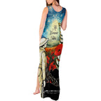 Kei Wareware Tatou New Zealand ANZAC Day Tank Maxi Dress Starry Night Inspo Style