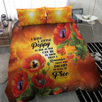 ANZAC Day Red Poppy Bedding Set Honoring The ANZAC Spirit