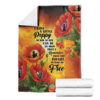 ANZAC Day Red Poppy Blanket Honoring The ANZAC Spirit