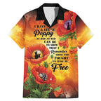 ANZAC Day Red Poppy Family Matching Mermaid Dress and Hawaiian Shirt Honoring The ANZAC Spirit