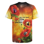 ANZAC Day Red Poppy Rugby Jersey Honoring The ANZAC Spirit