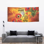 ANZAC Day Red Poppy Tapestry Honoring The ANZAC Spirit