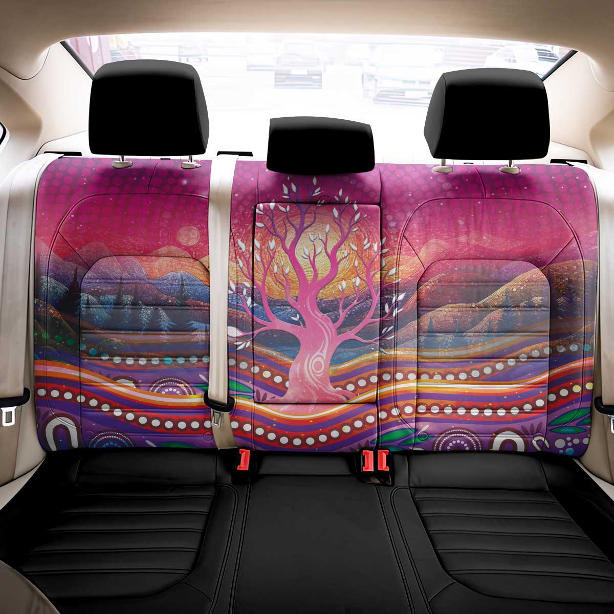 NAIDOC Week 2026 Back Car Seat Cover Eternal Spirit Tree
