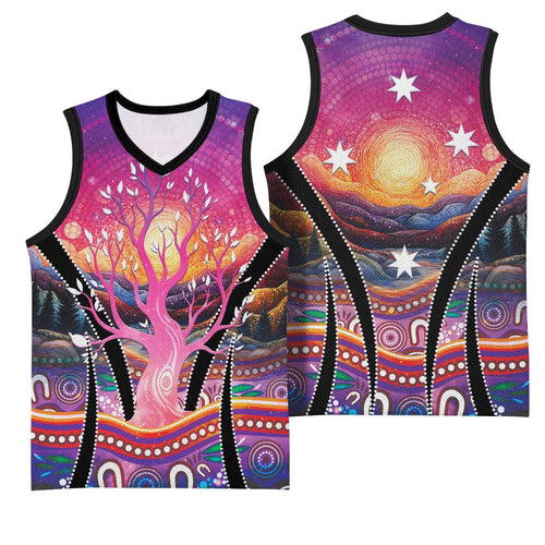 NAIDOC Week 2026 Basketball Jersey Eternal Spirit Tree