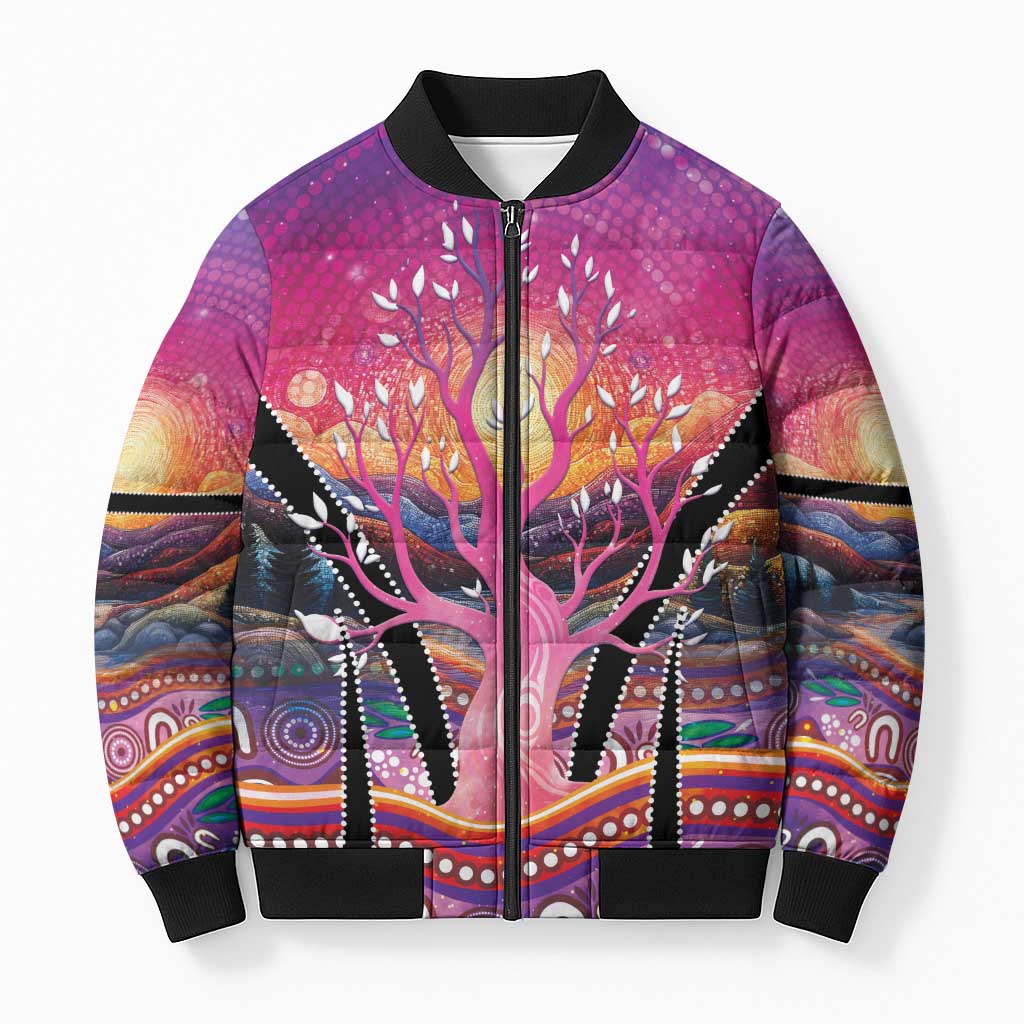 NAIDOC Week 2026 Bomber Puffer Jacket Eternal Spirit Tree