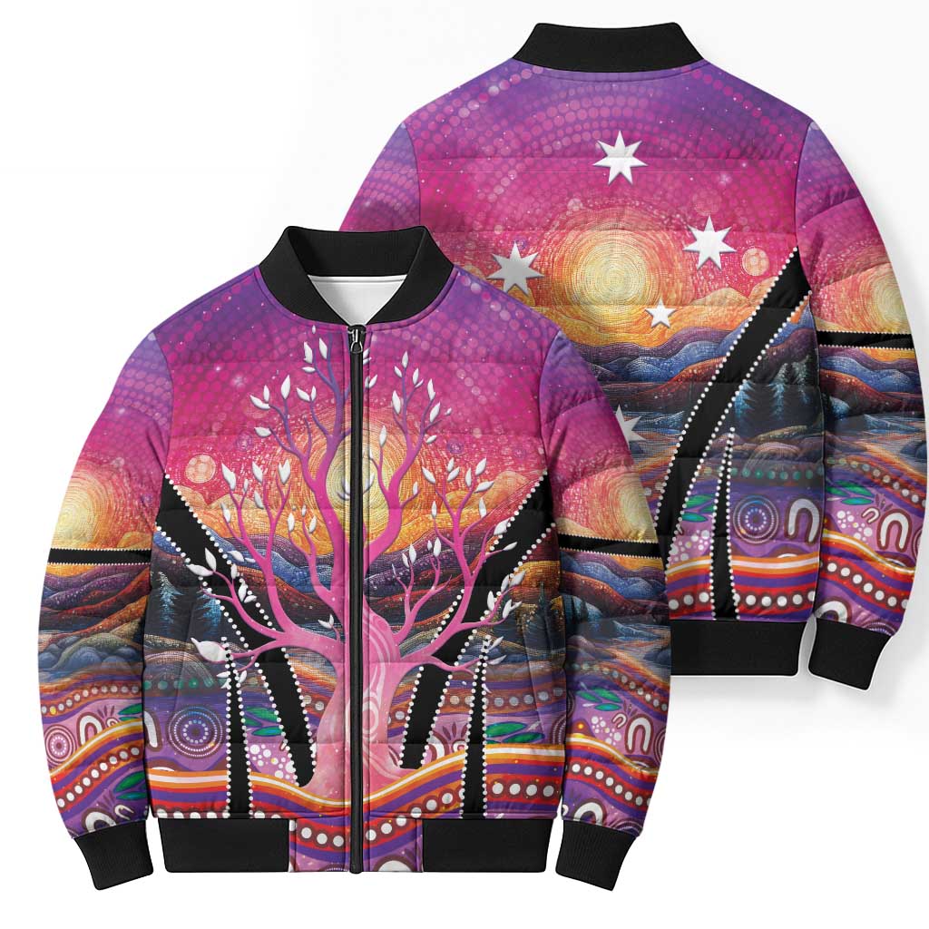 NAIDOC Week 2026 Bomber Puffer Jacket Eternal Spirit Tree