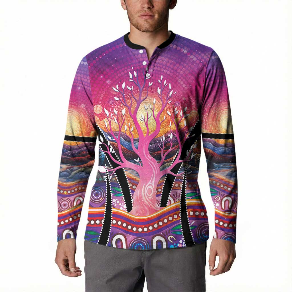 NAIDOC Week 2026 Button Sweatshirt Eternal Spirit Tree