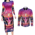 NAIDOC Week 2026 Couples Matching Long Sleeve Bodycon Dress and Long Sleeve Button Shirt Eternal Spirit Tree