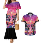 NAIDOC Week 2026 Couples Matching Mermaid Dress and Hawaiian Shirt Eternal Spirit Tree