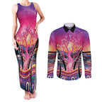 NAIDOC Week 2026 Couples Matching Tank Maxi Dress and Long Sleeve Button Shirt Eternal Spirit Tree