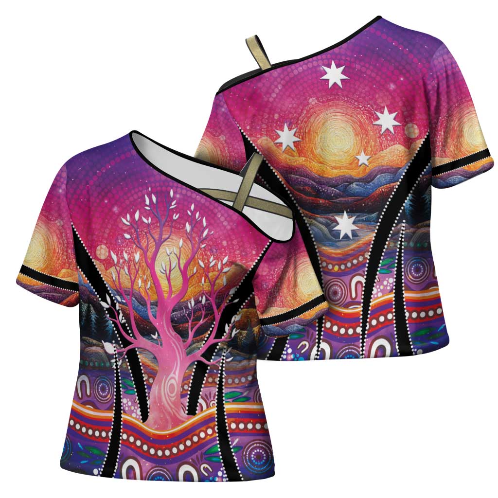NAIDOC Week 2026 Cross Shoulder Shirt Eternal Spirit Tree