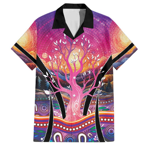 NAIDOC Week 2026 Family Matching Long Sleeve Bodycon Dress and Hawaiian Shirt Eternal Spirit Tree