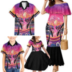 NAIDOC Week 2026 Family Matching Mermaid Dress and Hawaiian Shirt Eternal Spirit Tree