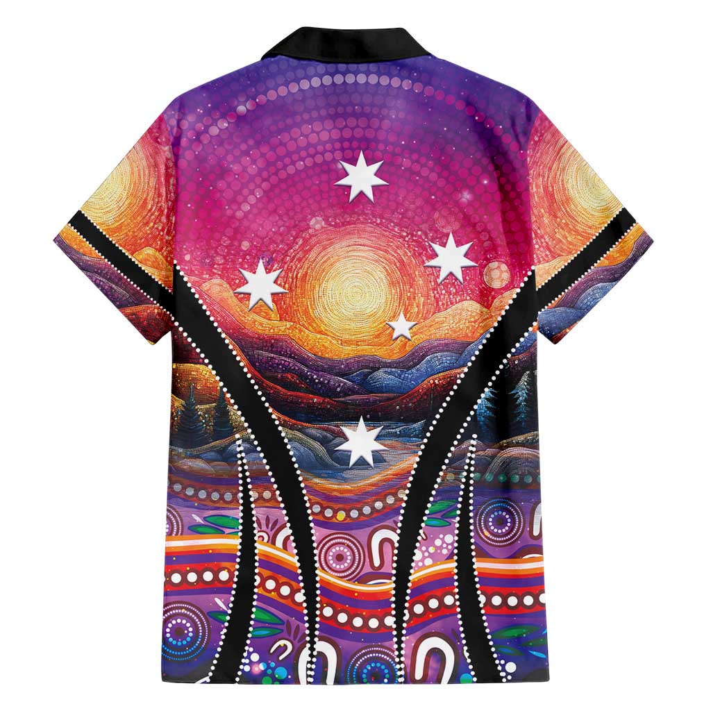 NAIDOC Week 2026 Family Matching Off The Shoulder Long Sleeve Dress and Hawaiian Shirt Eternal Spirit Tree