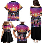 NAIDOC Week 2026 Family Matching Puletasi and Hawaiian Shirt Eternal Spirit Tree